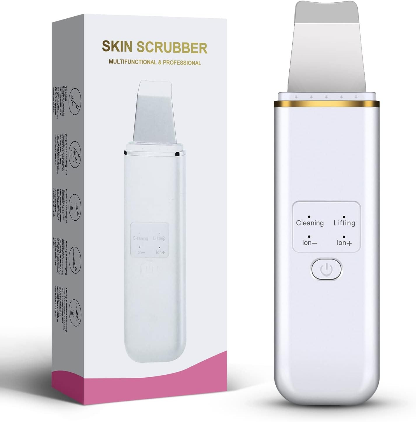 دستگاه اتو صورت درما اف اولتراسونیک skin scrubber