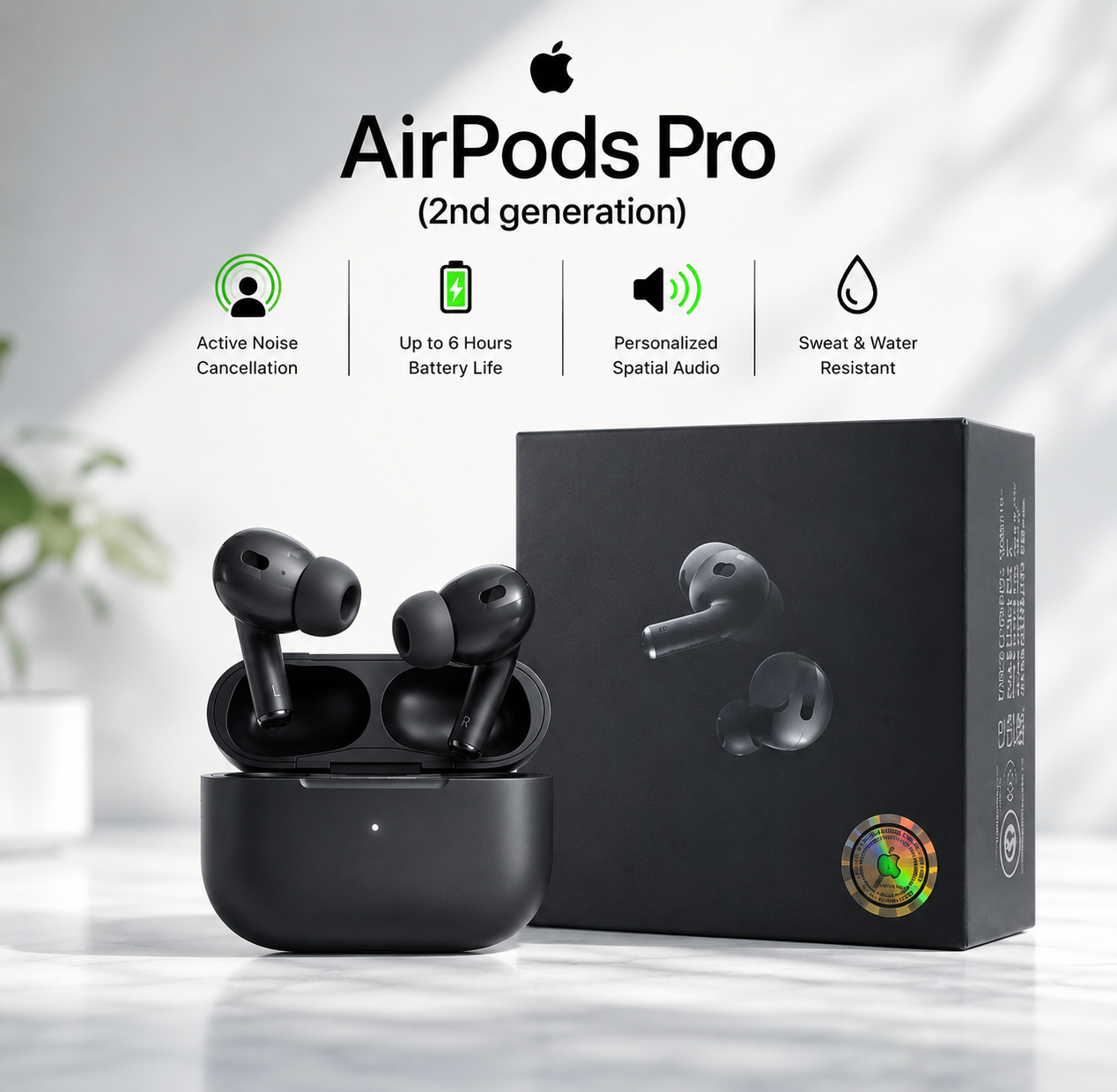 هدفون بی‌سیم Apple AirPods Pro 2